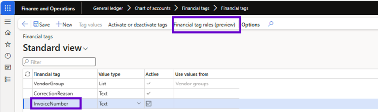 Financial Tag Rules Essential Guide to Financial Tag Rules in D365FO – D365FOAdviceTips